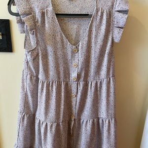 Dress / little mini flower dress / size small